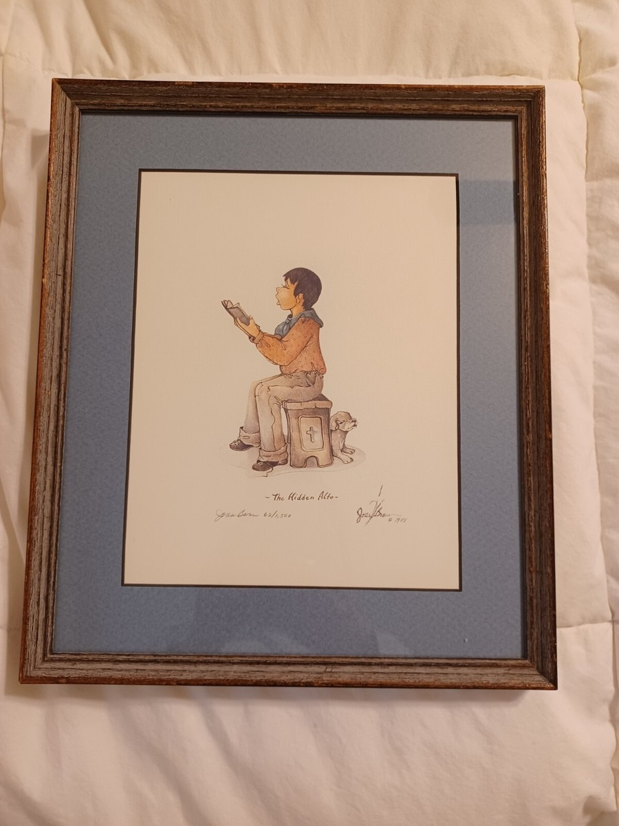 The Hidden Alto Signed And Numbered Printjoan Brown, Native regarding Native American Art Hidden Pictures
