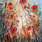 The Hide   Large Original Floral Landscape Paintingcecilia With Printable The Hide Pictures