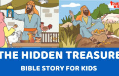 The Parable Of The Hidden Treasure - Bible Story For Kids in Bible Story Hidden Pictures