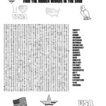 Us Memorial Day Hidden Words • Beeloo Printable Crafts And With Regard To Memorial Day Hidden Pictures