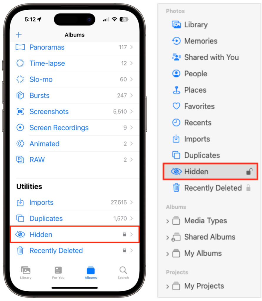 Use The Hidden Album In Photos To Hide Private Images - It Worx throughout Hidden Pictures in Other Pictures