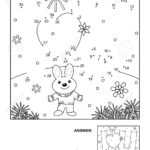 Valentine'S Day Dot To Dot Hidden Picture Puzzle And Coloring Page For Dot Puzzles Hidden Pictures