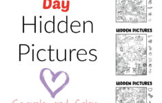 Valentine'S Day Hidden Pictures - Etsy pertaining to Valentines Day Hidden Pictures Printable