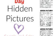 Valentine'S Day Hidden Pictures - Etsy regarding Highlights Hidden Pictures Valentines