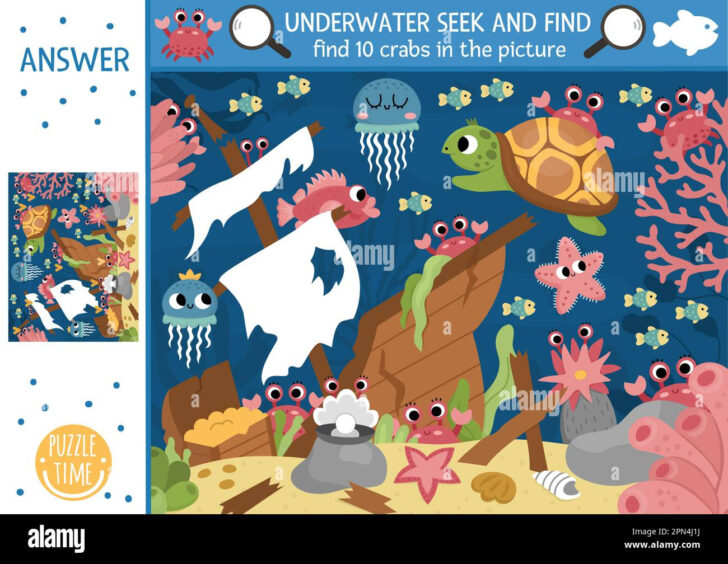 Printable A4 Hidden Pictures