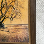 Vintage Framed Print Tree Of Life  Signed “Gare”Rustic Mid Century With Gare Barks Tree Of Life Hidden Pictures