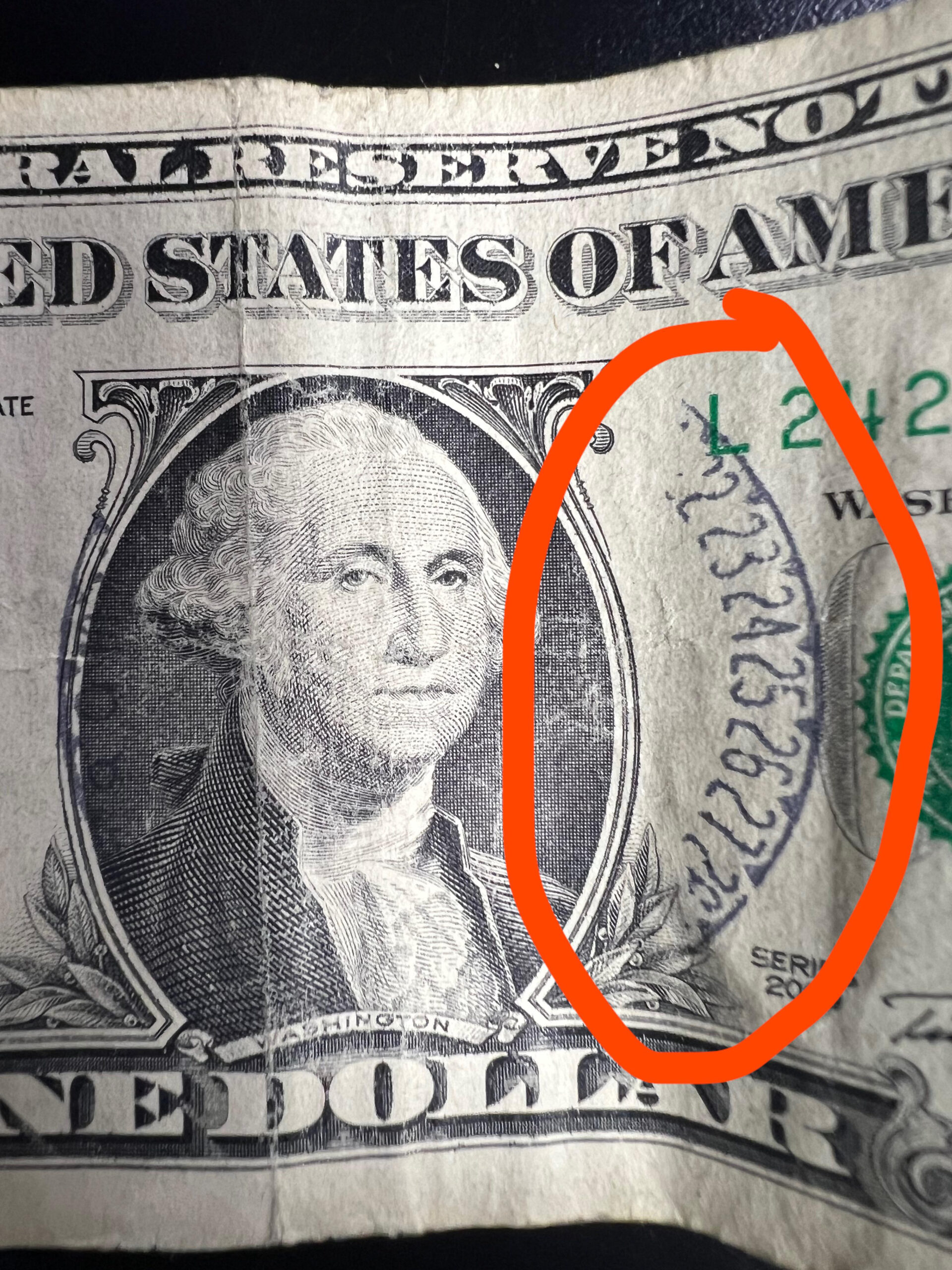 Weird Print On Dollar : R/Currency with Hidden Pictures on Us Money