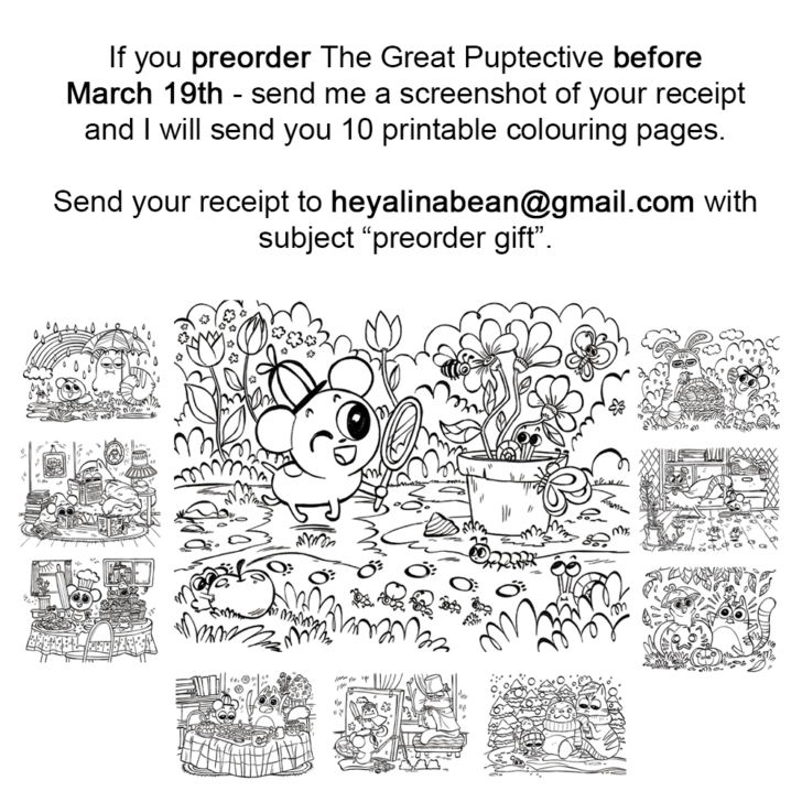 March Hidden Picture Printable