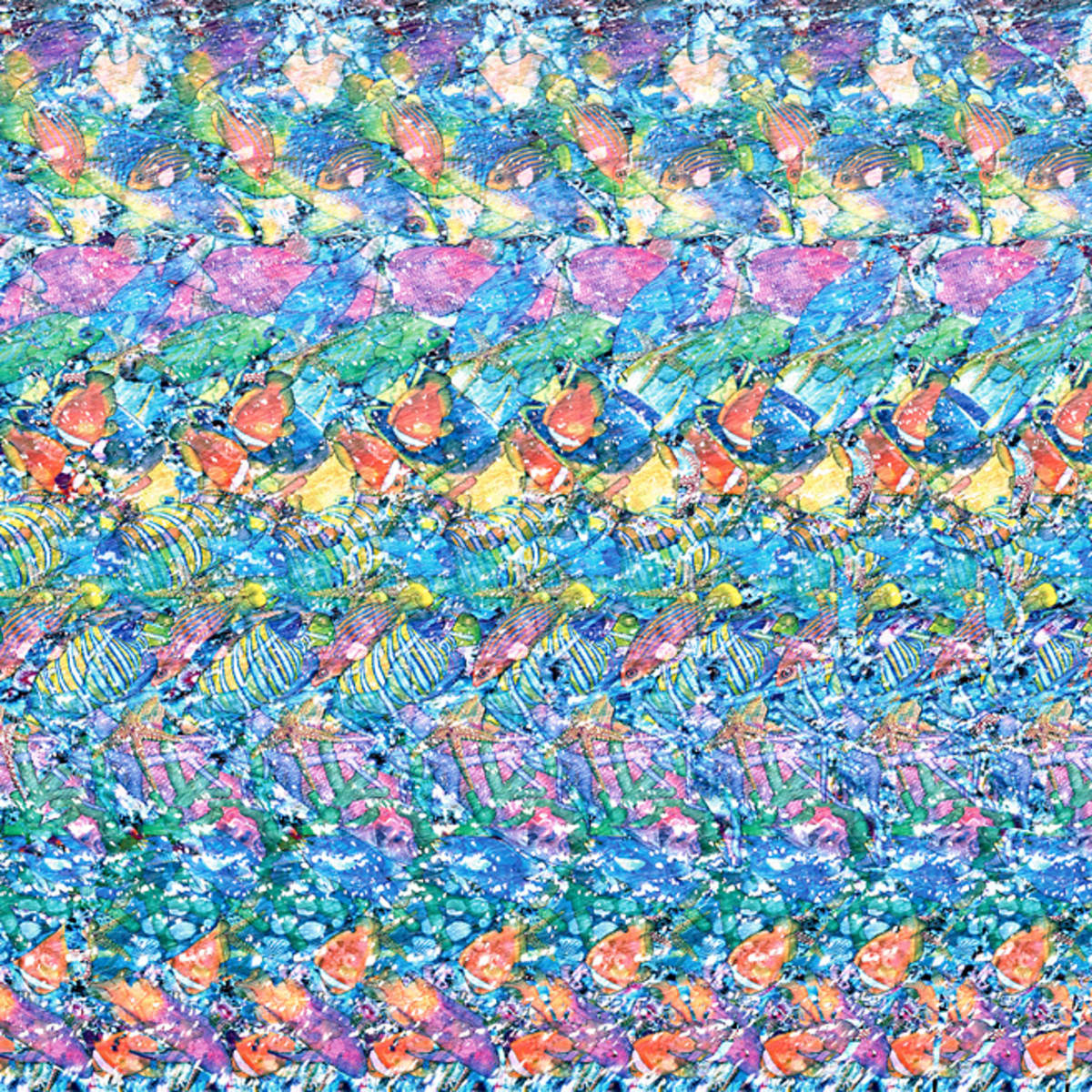 When Magic Eye Pictures Ruled The World—And Frustrated Millions Of regarding Magic Eye Puzzle Images