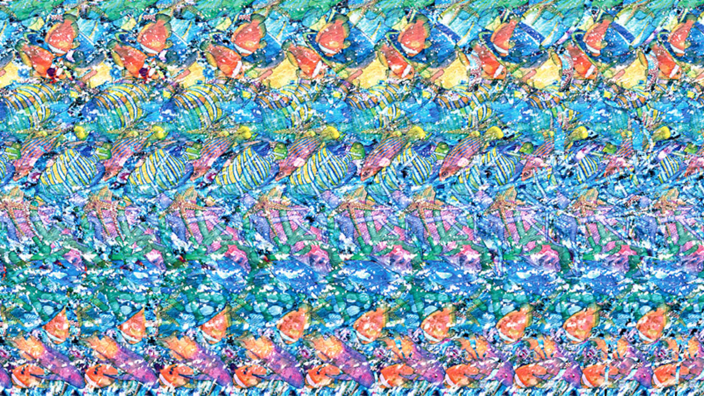 When Magic Eye Pictures Ruled The World—And Frustrated Millions Of with Magic Eye Puzzle Images