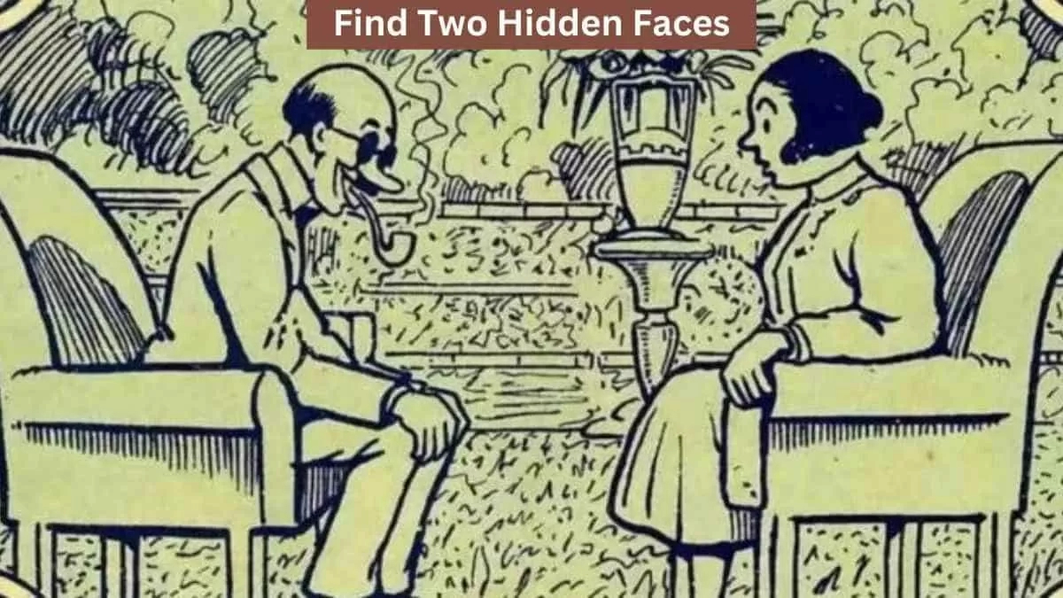 You Have God Like Vision If You Can Spot The Two Hidden Faces In pertaining to Pictures That Have Hidden Pictures in Them
